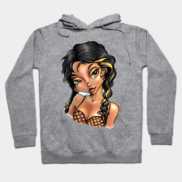 Lemon eyes Hoodie by KYart